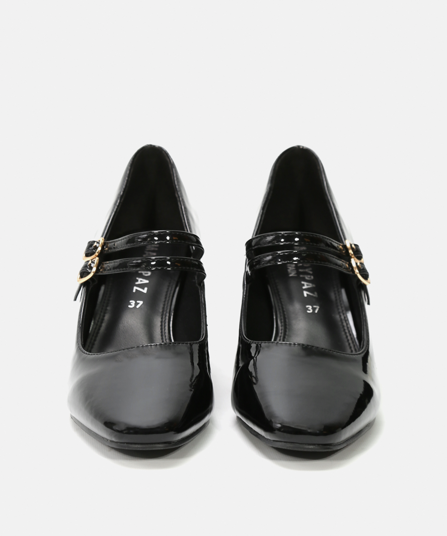 Mary Jane tac&atilde;o de fivela dupla image number null